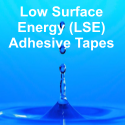 Low Surface Energy Adhesive Tapes
